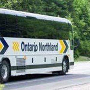 The bus we took from Huntsville to Toronto