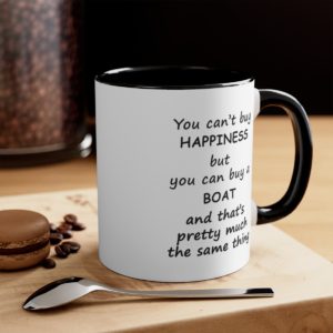 You can't buy happiness mug